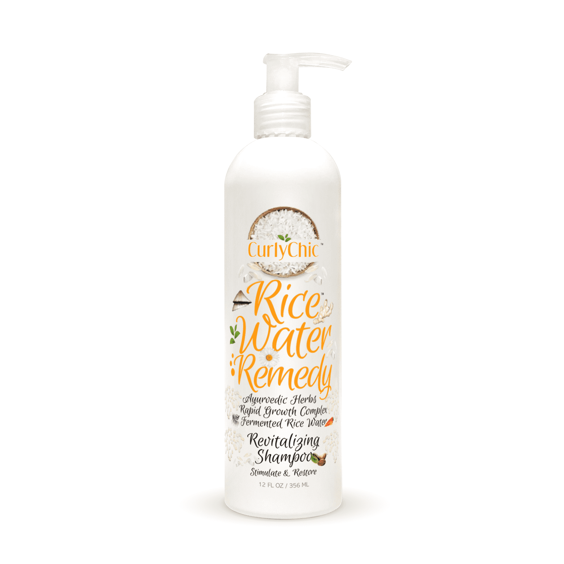 Curly Chic Rice Water Remedy Revitalizing Shampoo - Beautiful Black Hair