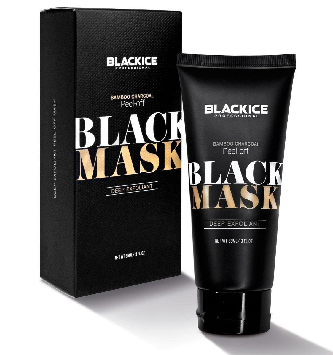 Black Ice Bamboo Charcoal Peel Off Black Mask