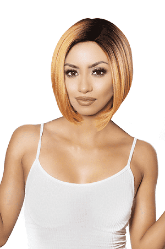 Magic Gold Synthetic Wig Rue - Beautiful Black Hair