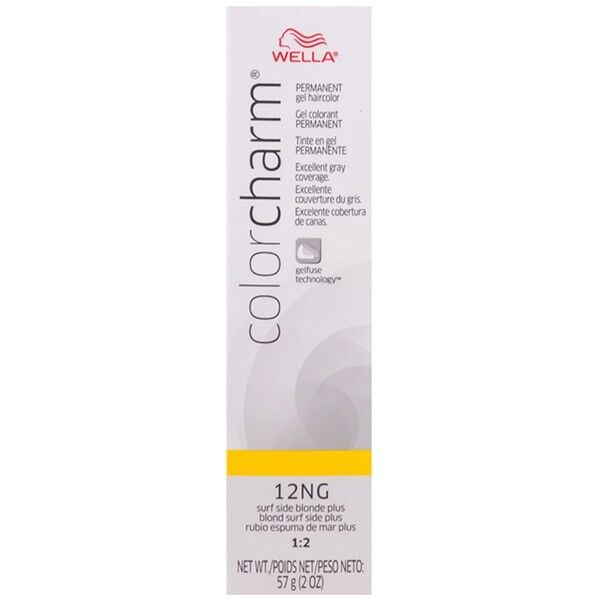 Wella Color Charm Gel Permanent Hair Color - 12NG Surf Side Blonde Plus - Dollar Deals