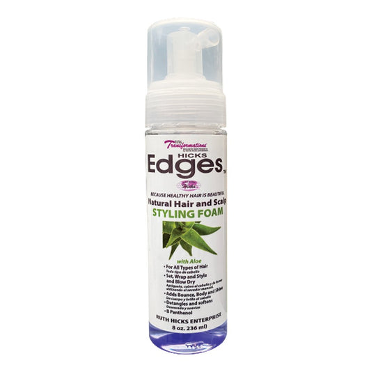 Hicks Natural Hair and Scalp Styling Foam - Beautiful Black Hair