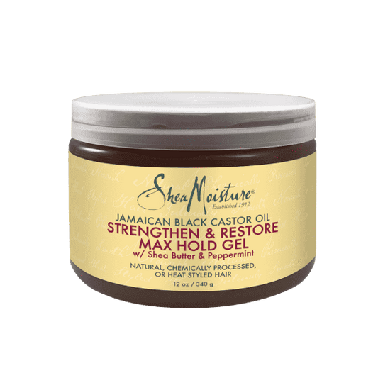 Shea Moisture Jamaican Black Castor Oil  Max Hold Gel - Beautiful Black Hair