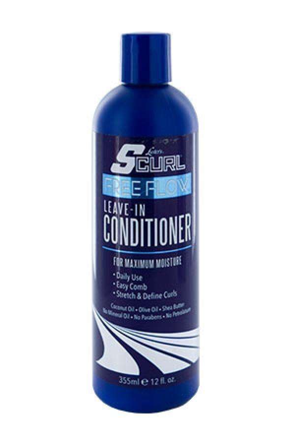 Luster's S-Curl Free Flow Charcoal Mint Leave-In Conditioner - Beautiful Black Hair