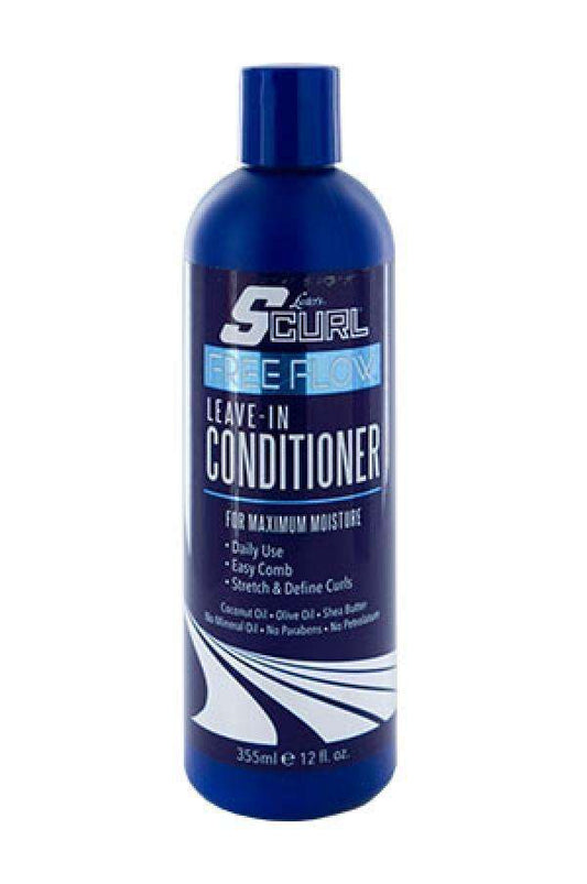 Luster's S-Curl Free Flow Charcoal Mint Leave-In Conditioner - Beautiful Black Hair