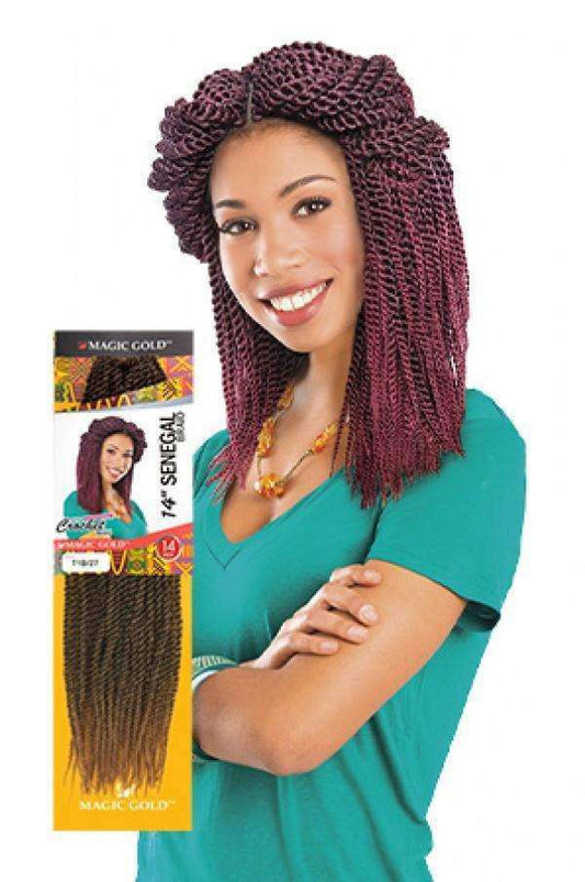Magic Gold Senegal 14" - Beautiful Black Hair