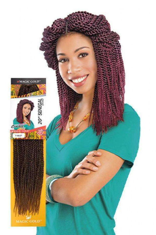 Magic Gold Senegal 20" - Beautiful Black Hair