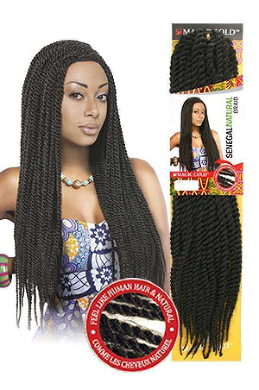 Magic Gold Senegal Natural 21" - Beautiful Black Hair