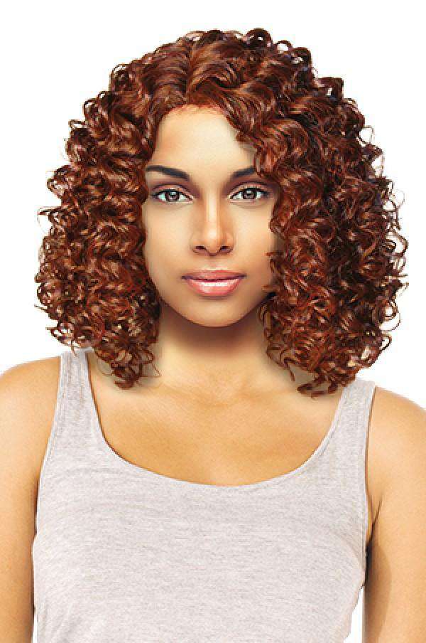 Magic Gold Synthetic Wig Shaima - Beautiful Black Hair