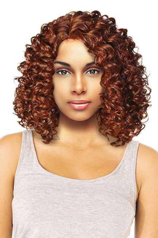 Magic Gold Synthetic Wig Shaima - Beautiful Black Hair