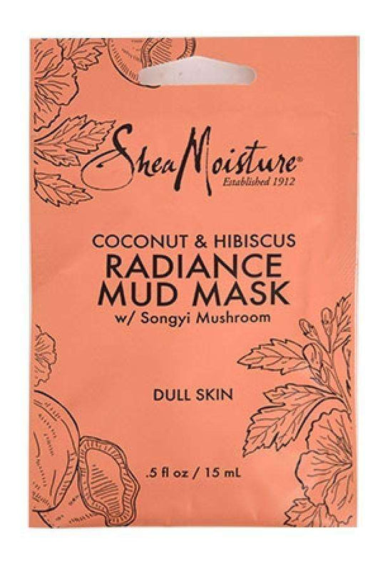 Shea Moisture Coconut & Hibiscus Radiance Mud Mask - Beautiful Black Hair