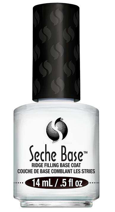 Seche Ridge Filling Base Coat - Beautiful Black Hair