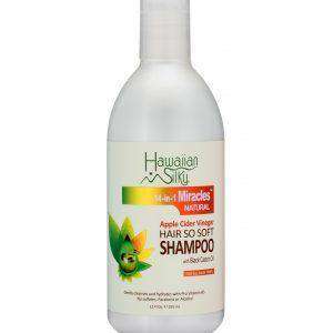 Hawaiian Silky 14 In 1 Miracles Natural Apple Cider Vinegar Hair So Soft Shampoo - Beautiful Black Hair