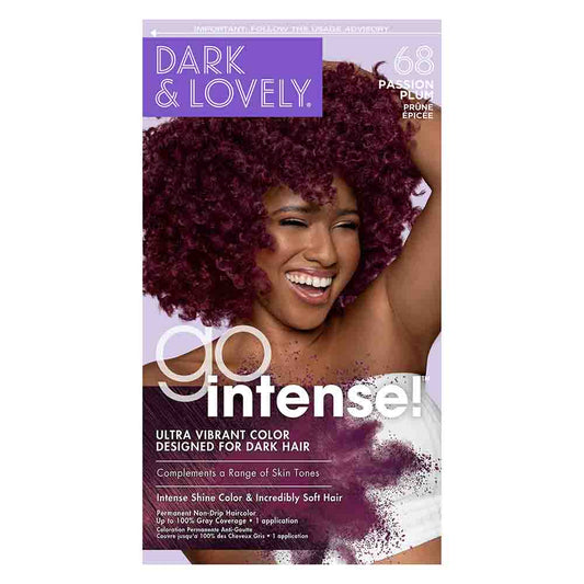 Dark & Lovely Go Intense Ultra Vibrant Hair Color - 68 Passion Plum