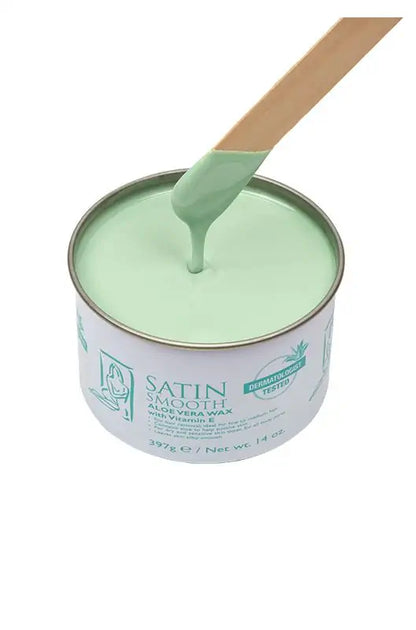 Satin Smooth Aloe Vera Wax w/ Vitamin E