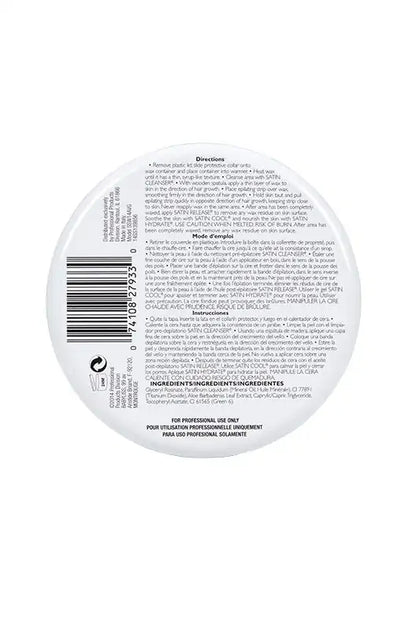 Satin Smooth Aloe Vera Wax w/ Vitamin E