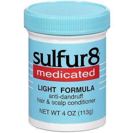 Sulfur8 Medicated Hair & Scalp Conditioner Light Formula 4oz - Beautiful Black Hair
