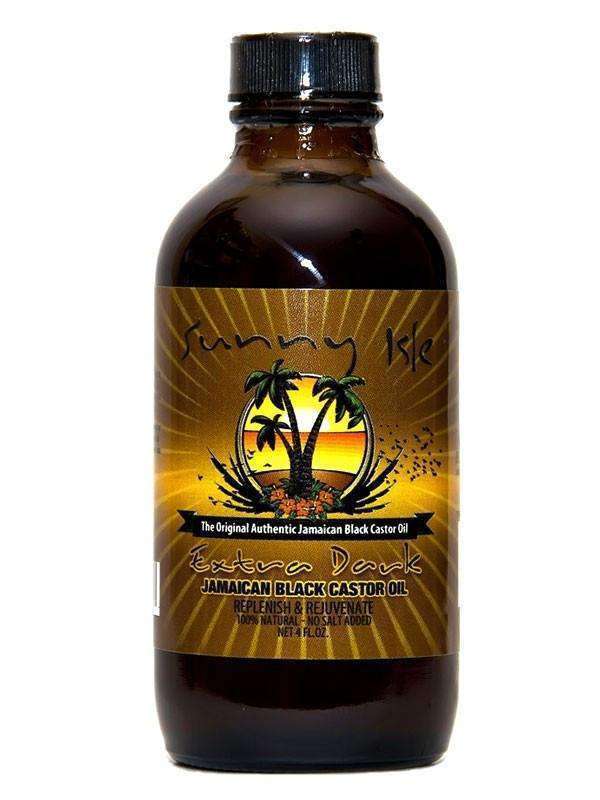 Sunny Isle Extra Dark Jamaican Black Castor Oil 4oz - Beautiful Black Hair