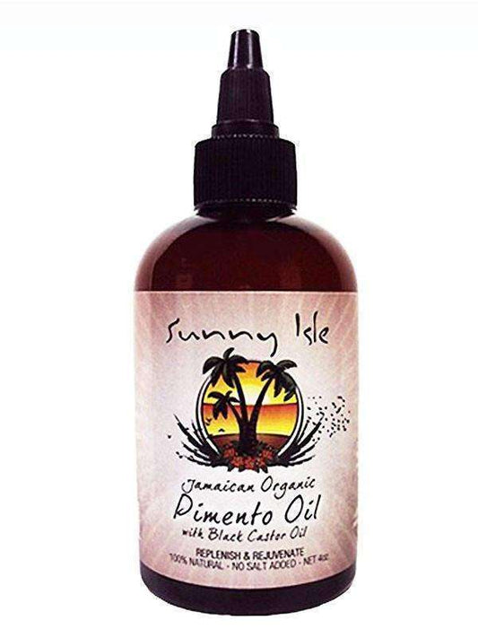 Sunny Isle Jamaican Organic Pimento Oil w/ Black Castor Oil - Beautiful Black Hair