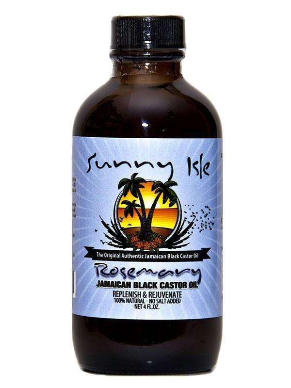 Sunny Isle Rosemary Jamaican Black Castor Oil 4oz - Beautiful Black Hair