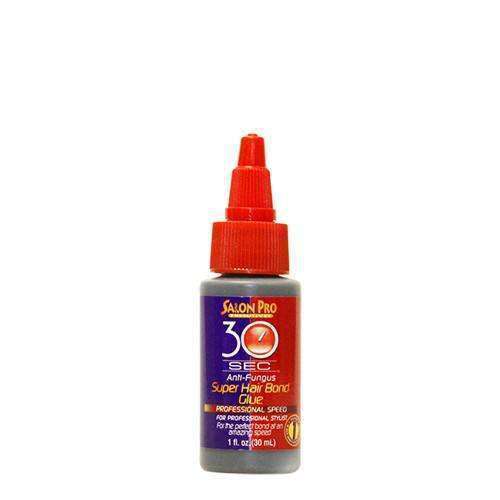 Salon Pro 30 Sec Hair Bonding Glue Anti-Fungus 1oz - Beautiful Black Hair