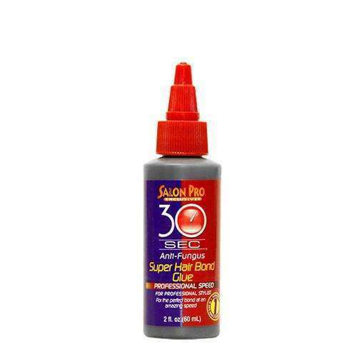Salon Pro 30 Sec Hair Bonding Glue Anti-Fungus 2oz - Beautiful Black Hair