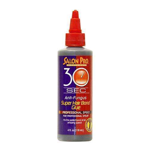 Salon Pro 30 Sec Hair Bonding Glue Anti-Fungus 4oz - Beautiful Black Hair