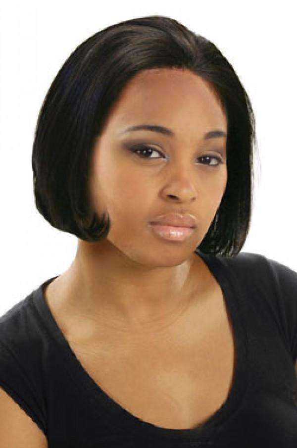 Magic Gold Human Hair Lace Front Wig Sylvia - Beautiful Black Hair