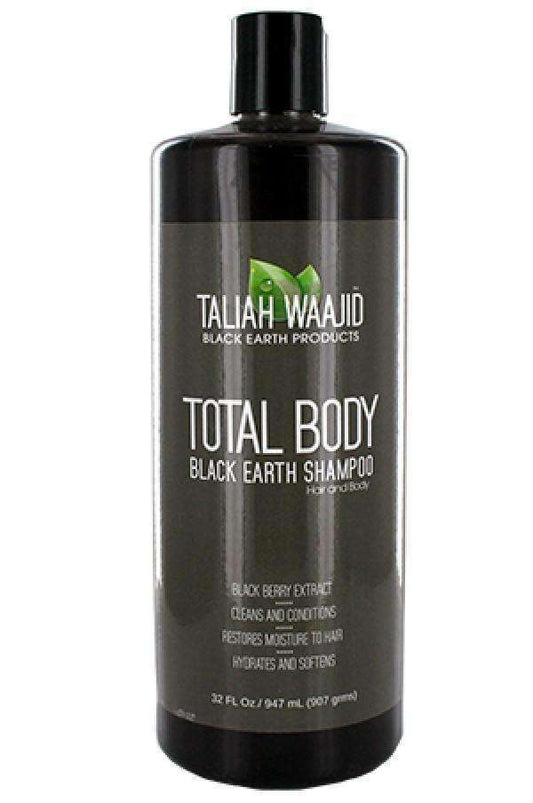 Taliah Waajid Total Body Black Earth Shampoo 32oz - Beautiful Black Hair