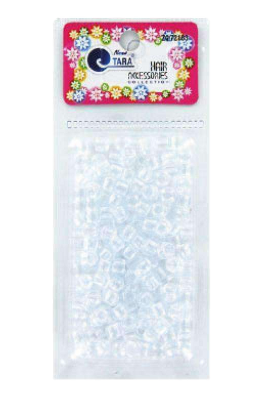 Tara Hair Beads - Clear #72183 - Beautiful Black Hair