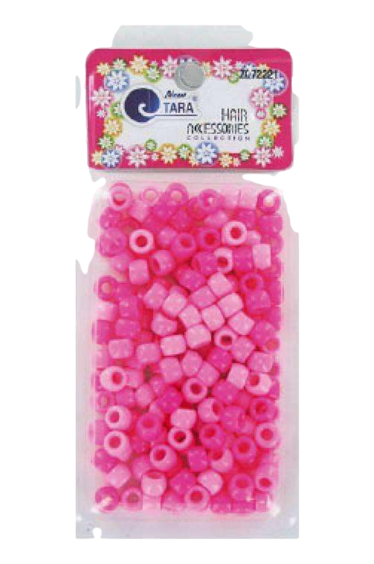 Tara Hair Beads - Pink Tone Mix #72221 - Beautiful Black Hair
