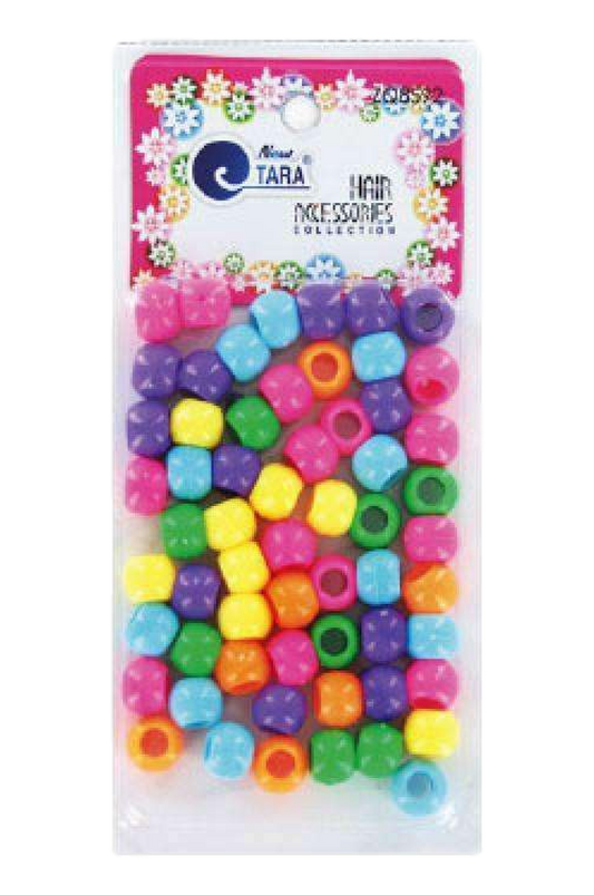 Tara Large Hair Beads - Assorted Mix #8592 - Beautiful Black Hair