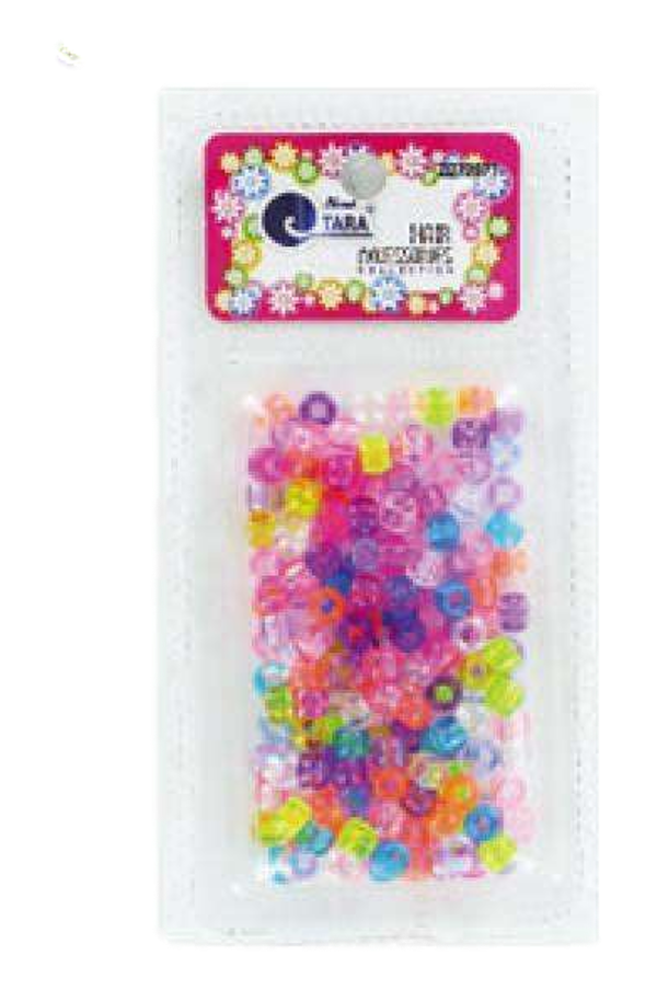 Tara Hair Beads - Clear Mix #72677 - Beautiful Black Hair