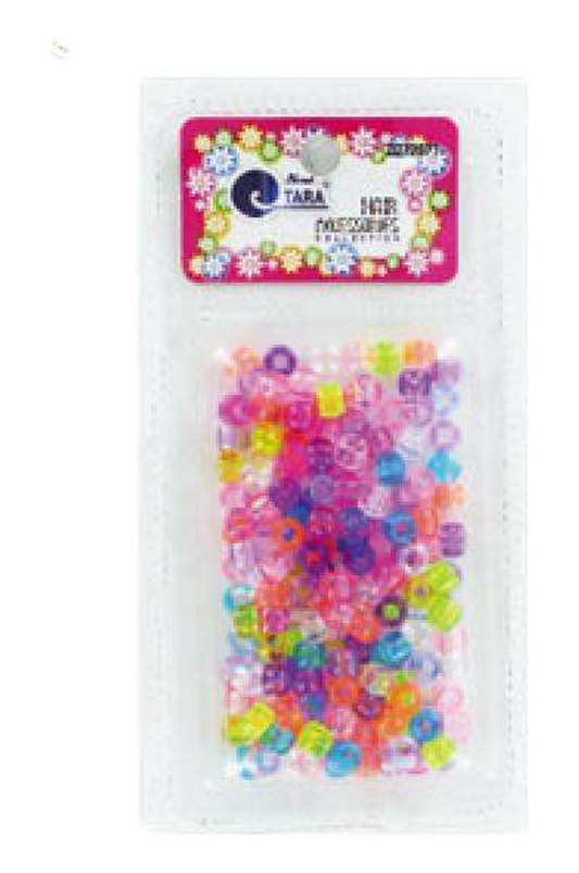 Tara Hair Beads - Clear Mix #72677 - Beautiful Black Hair