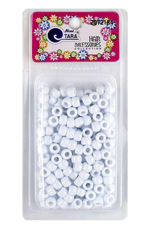 Tara Hair Beads - White #72184 - Beautiful Black Hair