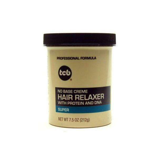 TCB No Base Creme Relaxer 7.5oz - Super - Beautiful Black Hair