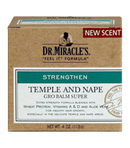 Dr.Miracle's Temple & Nape Gro Balm Super - Beautiful Black Hair