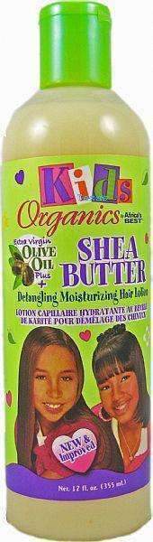 Africa's Best Organic Kids Shea Butter Detangling Hair Lotion - Beautiful Black Hair