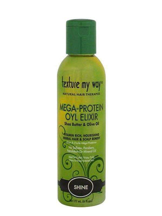 Texture My Way Mega-Protein Oyl Elixir Hair & Scalp Remedy - Beautiful Black Hair