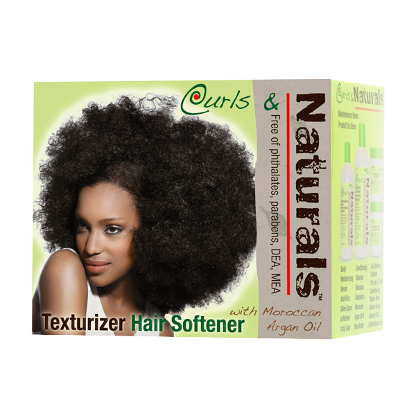 Curls & Naturals Texturizer Hair Softener - Beautiful Black Hair