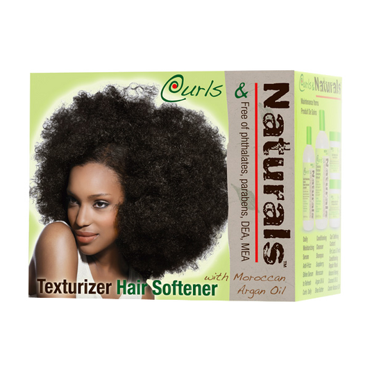 Curls & Naturals Texturizer Hair Softener - Beautiful Black Hair