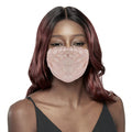 KIM & C Fashion Lace Mask Style 2 (Beige) - Beautiful Black Hair