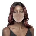 KIM & C Fashion Lace Mask Style 1 (Brown) - Beautiful Black Hair
