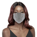 KIM & C Fashion Lace Mask Style 1 (Gray) - Beautiful Black Hair
