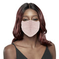 KIM & C Fashion Lace Mask Style 1 (Pink) - Beautiful Black Hair