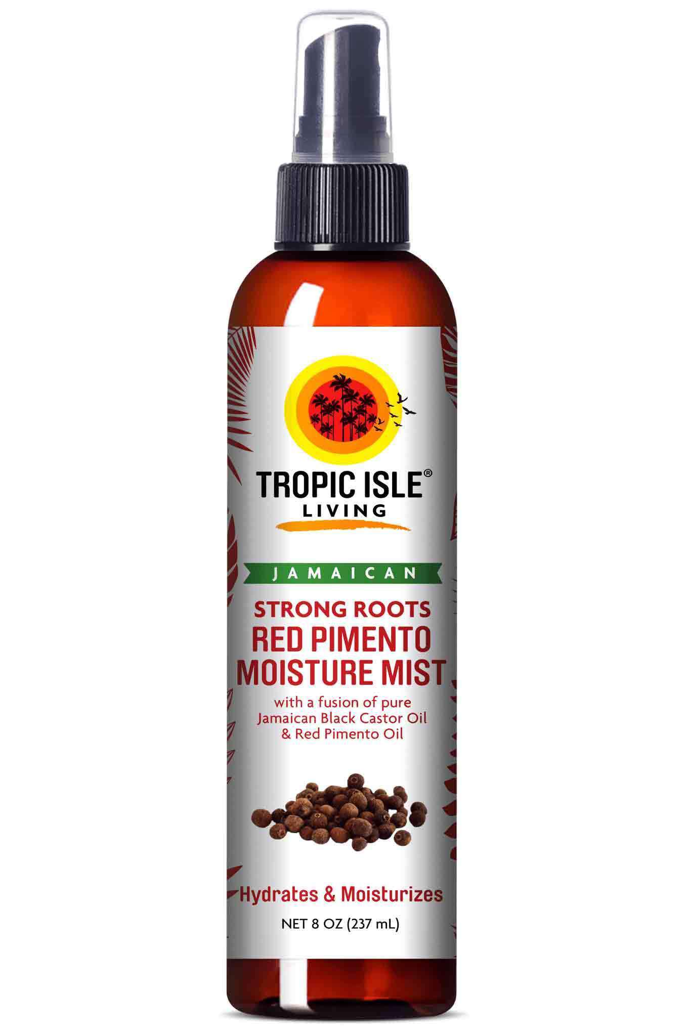 Tropic Isle Living Strong Roots Red Pimento Moisture Mist - Beautiful Black Hair