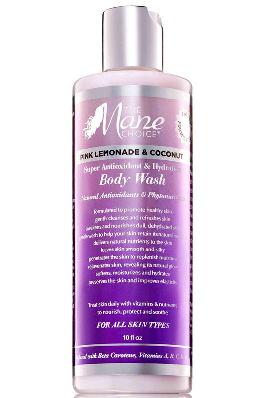 The Mane Choice Pink Lemonade & Coconut Body Wash - Beautiful Black Hair