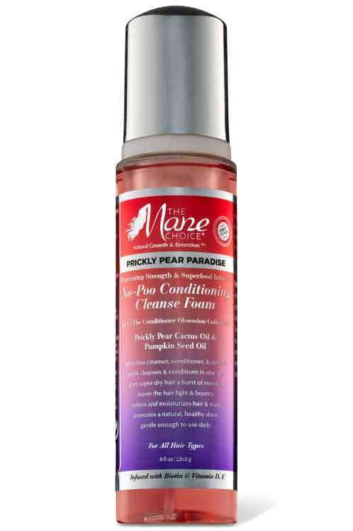 The Mane Choice Prickly Pear Paradise No Poo Cleasing Foam - Beautiful Black Hair