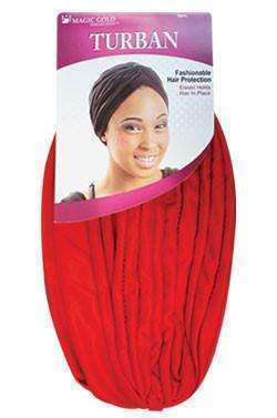Magic Gold Turban - Beautiful Black Hair