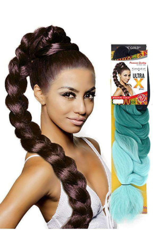 Magic Gold Ultra X Braid 40" - Beautiful Black Hair