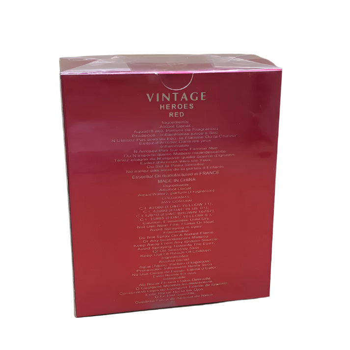 Secret Plus Fragrance For Men - Vintage Heroes Red